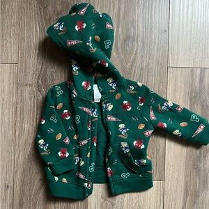 Ralph Lauren Green Baby Jacket with Fun Print